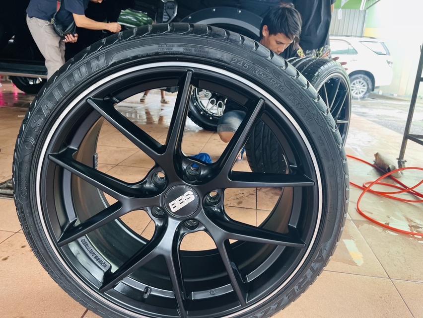 BBS CIR AOW 19 Lk.120 8.5ET.35 ยาง245/35 หลัง9.5ET38 ยาง 275/30 2