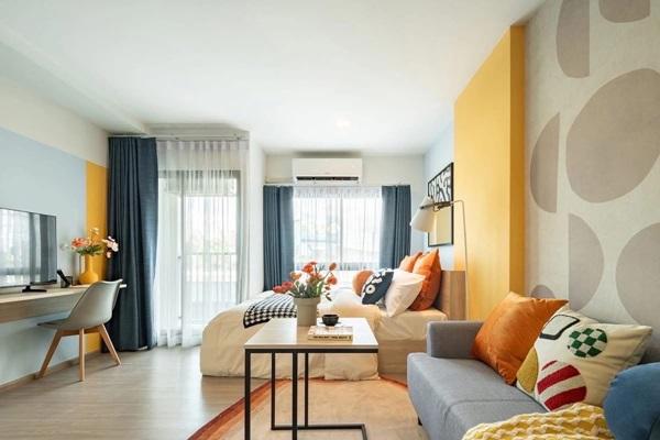 คอนโดใหม่ ราคาไม่ถึงล้าน แต่บรรยากาศดีขนาดนี้ Vay Amata เวย์ อมตะ โทร 093-1681685 5