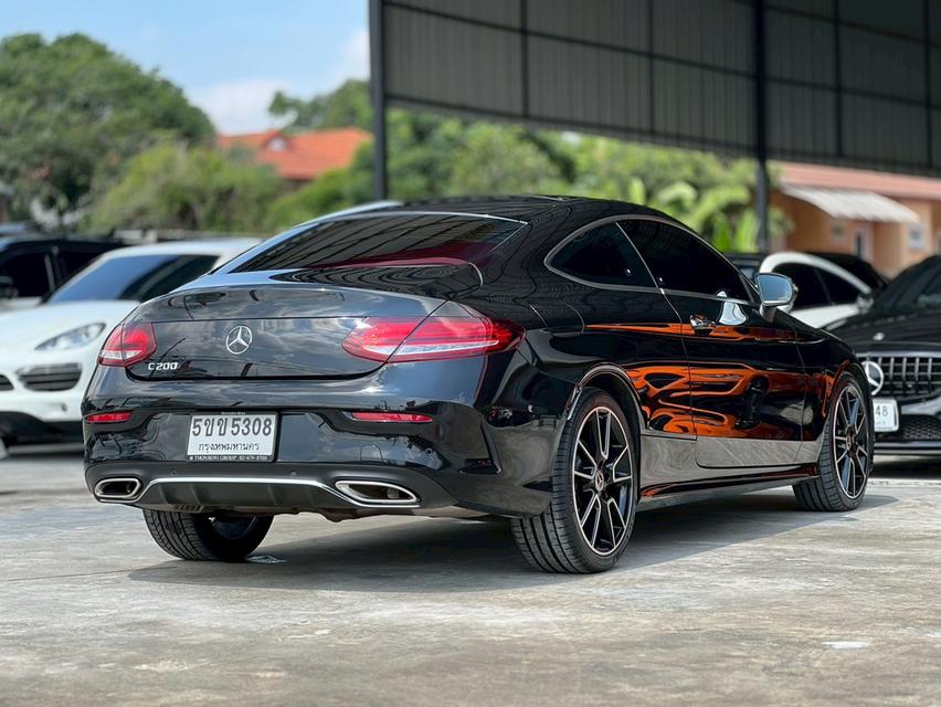 ปี 2023 BENZ C-CLASS, C200 COUPE AMG DYNAMIC มือเดียวป้ายแดง ประวัติศูนย์ครบ 8