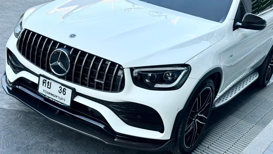 Benz Glc43 Coupe Amg Black Edition Facelift ตัวสุดท้าย ปี 2021 รหัส WB36 8