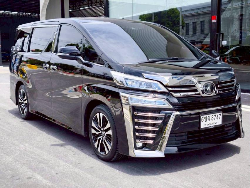 รหัสรถ KPV8747 2019 TOYOTA VELLFIRE 2.5 ZG Edition