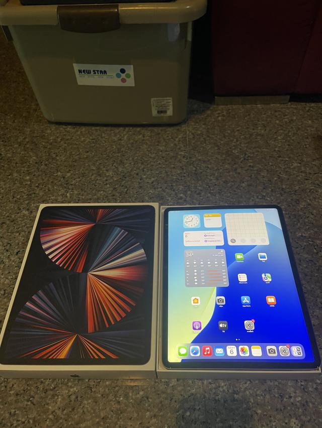 ขายiPadPro12.9สีSpace GrayM1 256กิ๊กสูนTrueยกกล่องอีมี่ตรงสวยๆใช้งานดีทุกๆฟังชั่นถูกๆ