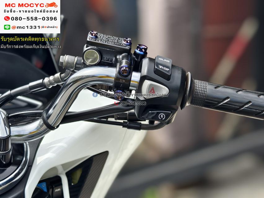 Pcx 150i 2018 รถบ้านแท้เครื่องเดิมชุดสีสวย กุญแจรีโมทบุคเซอวิสครบ  No1172    8