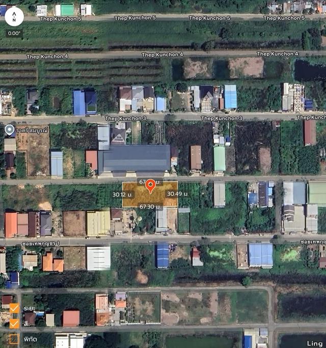 Vายด่วนทีดินใกล้ตลาดไท 509 ตารางวา ซอยเทพกุญชร2 คลองหลวง ปทุมธานี 8