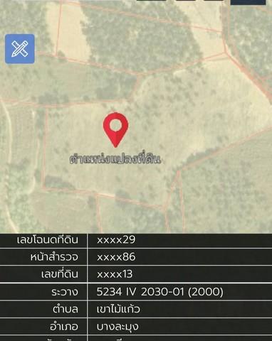 ขายที่ดินสวยเขาไม้แก้วชลบุรี ขายที่ดินชลบุรี พื้นที่สีเหลือง บนเนื้อที่ 15 -3,-69 ไร่ 4
