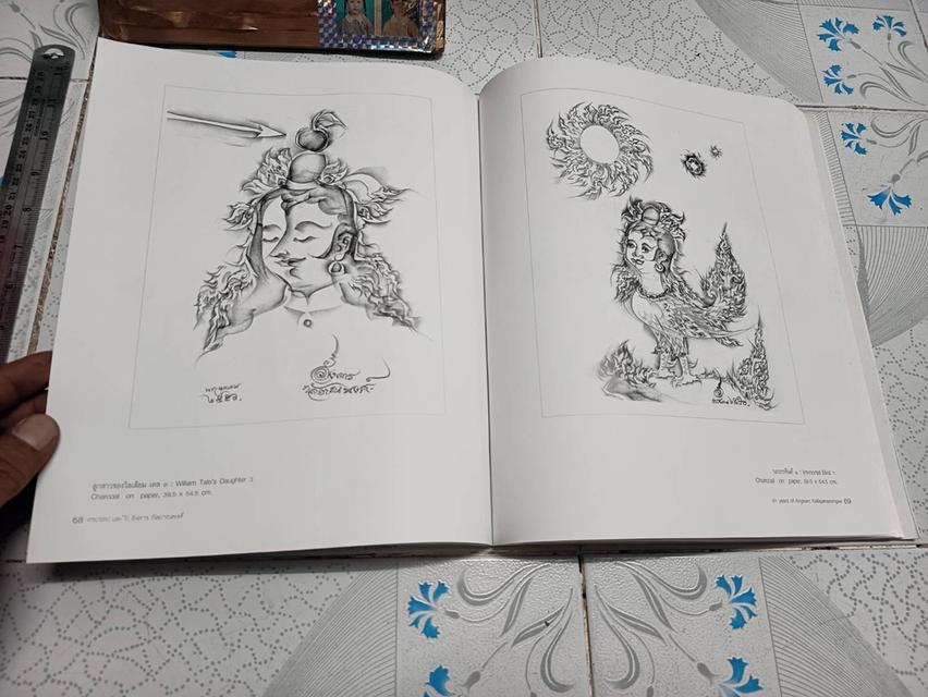 ครบรอบ ๘๑ ปี อังคาร กัลยาณพงศ์ จิตรกรรม ภาพลายเส้น และภาพร่าง รูปที่ 9