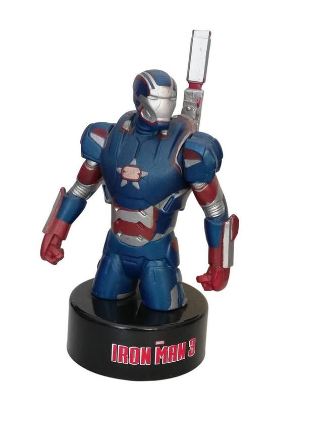 Collection Set ฝาแก้วน้ำโรงหนังมือสองสภาพดี Iron Man 3 (4 ชิ้น 600-)