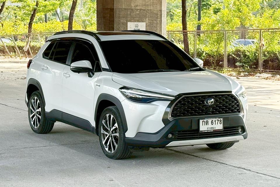 รถสวยจัด มือเดียว พร้อมใช้งาน 🚗 ขาย Toyota COROLLA CROSS 1.8 Hybrid PREMIUM SAFETY AT ปี 2023 รูปที่ 4