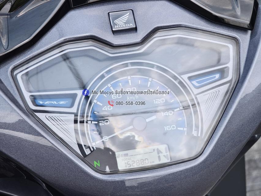 Wave 125i 2024 วิ่ง10000โล รุ่นTopสตาดมือล้อแมค รถบ้านแท้มือเดียว มีเล่มเขียวชุดโอนครบ No1337 รูปที่ 6