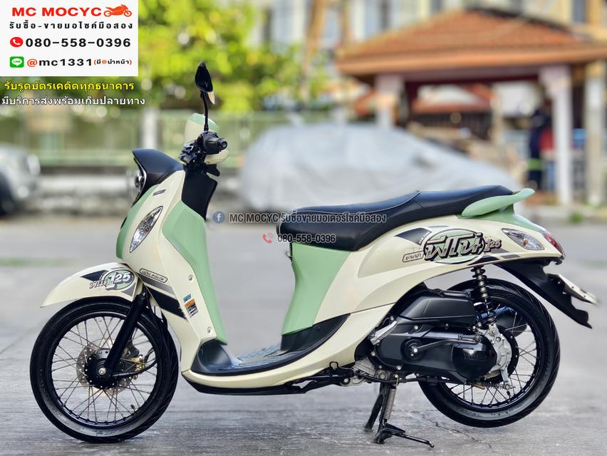 Fino 125 2016 วิ่ง10000โล รถบ้านเครื่องท่อเดิม กุญแจ2ดอก บุคเซอวิสครบ NO858   5