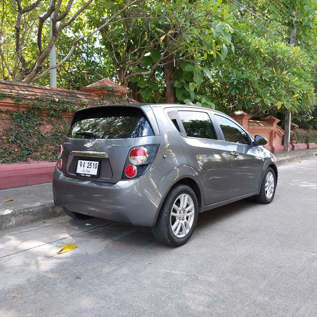 ขายรถบ้าน Chevrolet Sonic 1.4 LTZ ปี 2013 Hatchback Auto สีดำ ขายรถบ้าน เชฟโรเลต โซนิค 5ประตู ตัวTop 3