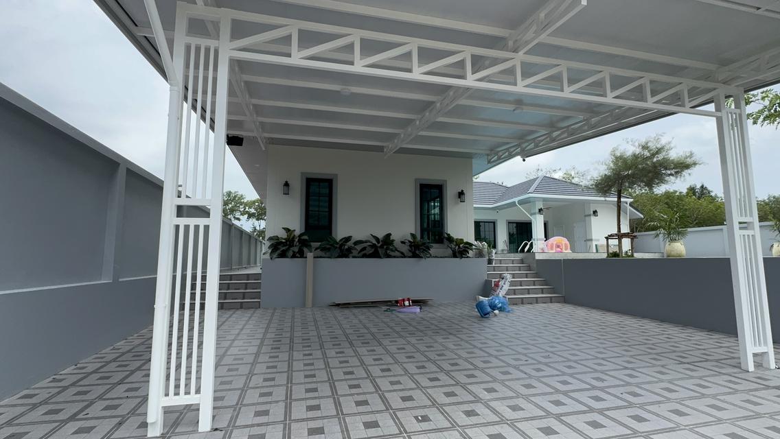 ขายบ้านเดี่ยวสระว่ายน้ำสไตล์พูวิลล่า 200 ตรว ใกล้ชายหาดแหลมแม่พิมพ์ระยอง 16
