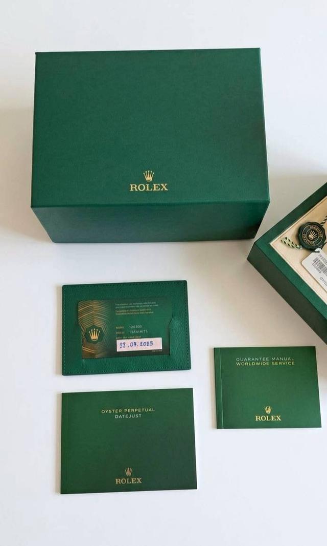 ขายนาฬิกา Rolex Datejust 41 Mint Green Ref. M126300-0019 สภาพมือสอง ใหม่มาก พร้อมใช้ รูปที่ 8