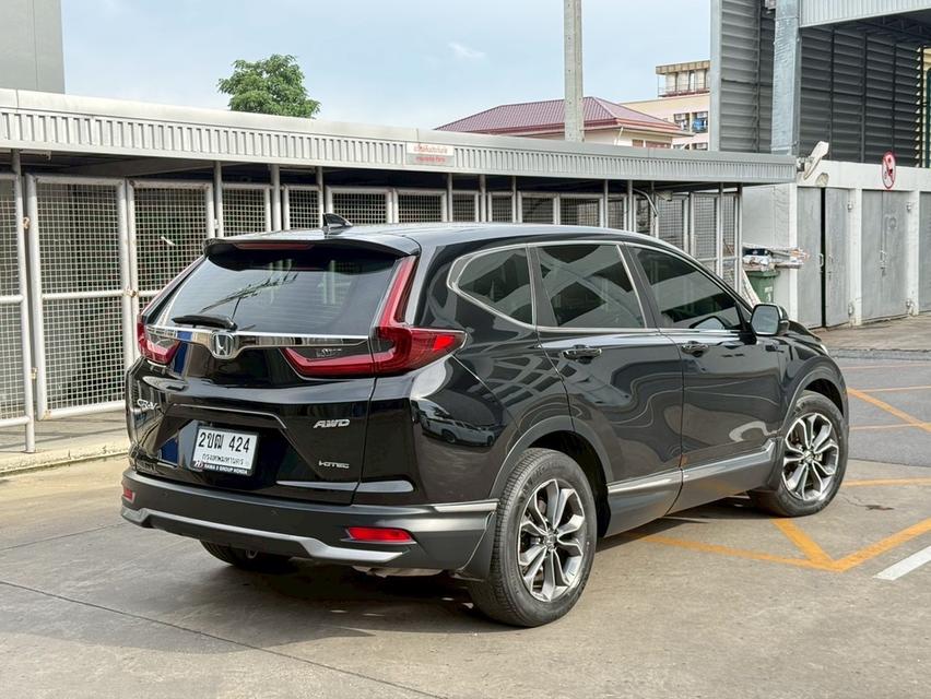 HONDA CRV 1.6EL 4WD TOP 2021 สีดำ ดีเซล MINOR CHANGE มือเดียว เข้าศูนย์ทุกระยะ 4