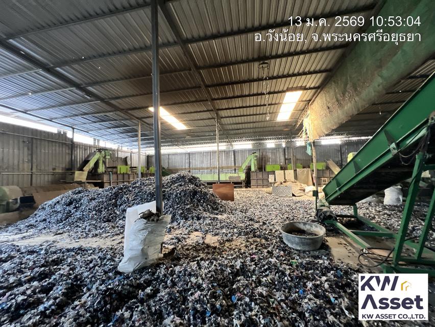 ขายโรงงานหลอมเม็ดพลาสติก เป่าถุงและตัดถุง 1,000 ตรม. มีใบอนุญาต รง. 4 พร้อมที่ดิน 2 ไร่ พิกัด อยุธยา- วังน้อย  ราคาลดเหลือ 23,000,000 บาท 17
