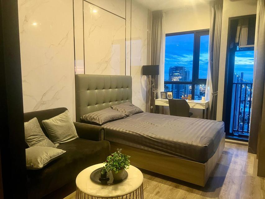 ให้เช่า คอนโด ชั้น 34 ติด Big C อ่อนนุช Knightsbridge Prime Onnut 1 นอน 23 ตรม Fully Furnished พร้อมเข้าอยู่ 1