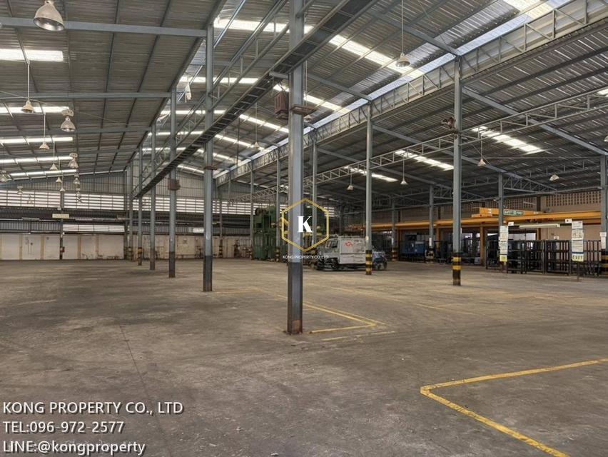 ให้เช่าโรงงาน บางพลี สมุทรปราการ 5,200 ตรม.  ใกล้นิคมบางปู มีใบรง. 9