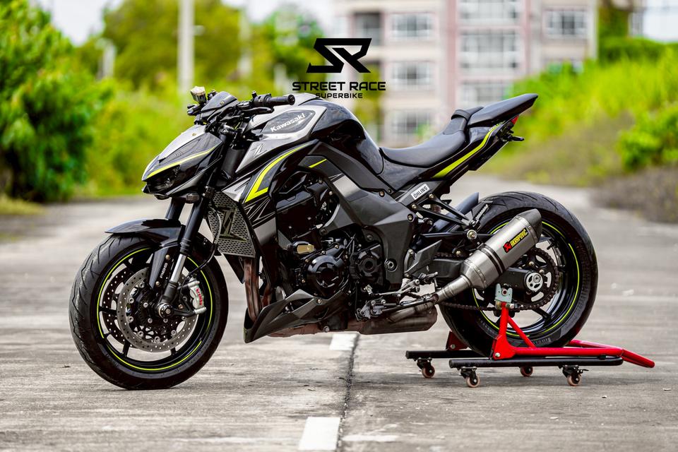 🏍️Kawasaki z1000r edition ปี 2019 🔥  สีดำ หล่อเข้ม สภาพดี ของแต่ง เน้นๆ+ท่อคู่ akrapovic แท้  รูปที่ 16