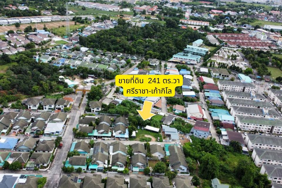 ขายที่ดินศรีราชา 241 ตร.วา  ถนนเก้ากิโล ใกล้โรงเรียนอัสสัมชัญ ชลบุรี 2