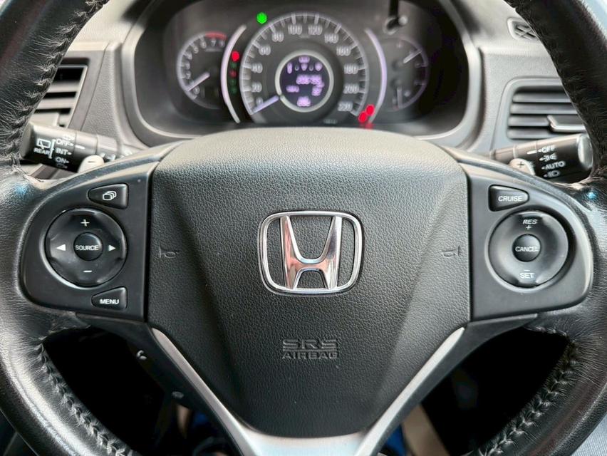 HONDA CRV 2.4EL 2014 4WD TOP สีขาว เข้าศูนย์ทุกระยะ 8