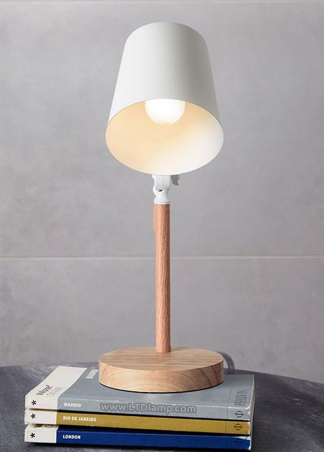 โคมไฟคับบี้ โคมไฟตั้งโต๊ะ โคมไฟหัวเตียง โคมไฟตกแต่งห้องนอน โคมไฟแต่งบ้านสไตล์มินิมอล (Minimal lamp) โคมไฟสีพาสเทล  4