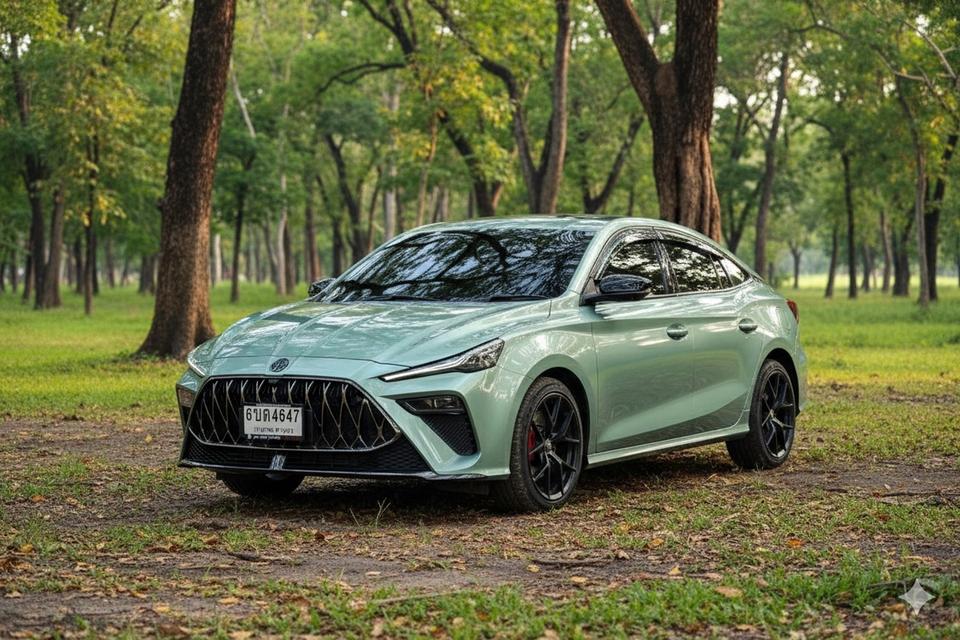 🔥ฟรีดาวน์ รถสวยมือเดียว ปีใหม่ ไมล์น้อย  MG 5 PRO 1.5 X Sunroof AT ปี 2025