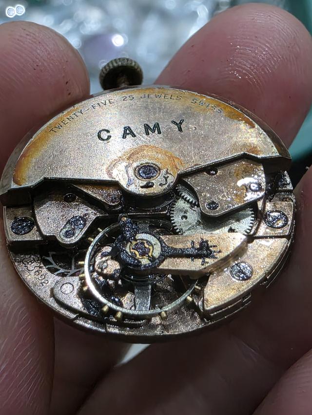 A.อะไหล่ เครื่อง นาฬิกา CAMY WATCH PARTS ของเก่าเก็บ สวยหายากรุ่นเก่า ขายตามสภาพ พร้อมส่ง รูปที่ 4