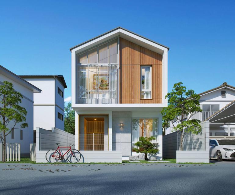 บ้านเดี่ยวสไตล์ญี่ปุ่นฮวงจุ้ยดี 1