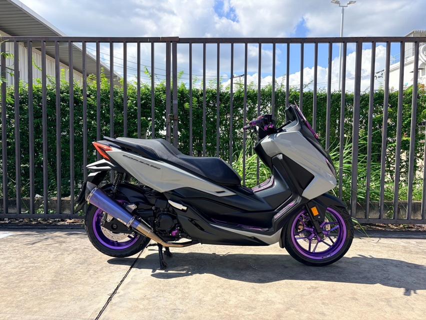 Honda Forza 350 ปี 2022 มือเดียวจัดทรงเทาม่วงสวยมาก