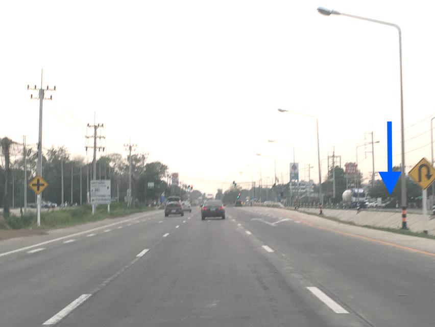 ขายที่ดินเปล่าติดถนนมิตรภาพ บ้านโพธิ์ เนื้อที่ 8-2-80ไร่ หน้ากว้าง 125เมตร 3