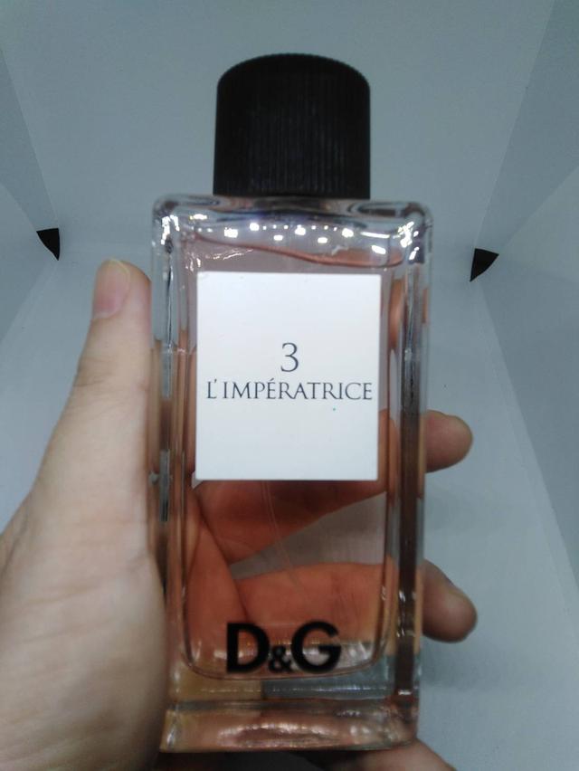 น้ำหอมแท้ราคาคุยกันได้ D&G Dolce and gabbana 3 imperative edp 100ml