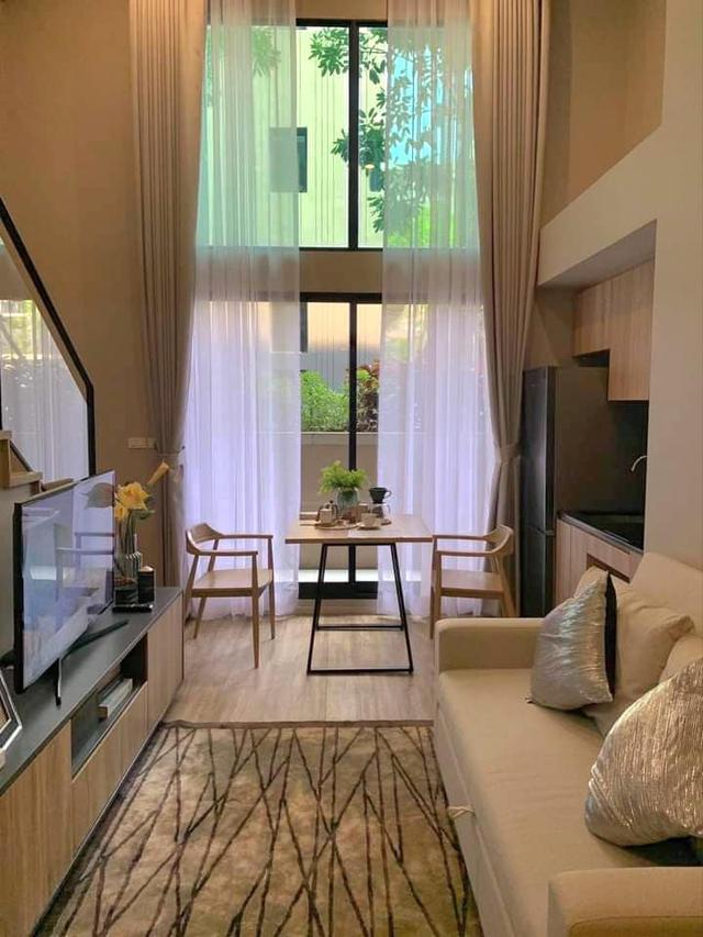 ห้องแบบ Duplex ให้เช่า Blossom Condo Sathorn Charoenrat