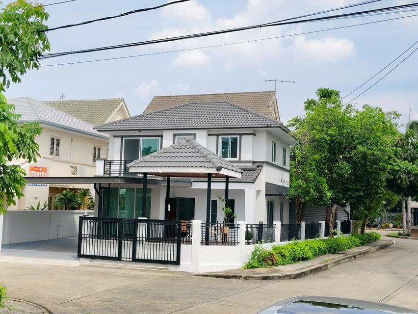  บ้านเดี่ยวหลังมุม ฟังก์ชันครบ ทำเลทอง! หมู่บ้านเนเบอร์โฮม ถ.สุขาภิบาล 5 ซอย 82 เขตคลองสามวา