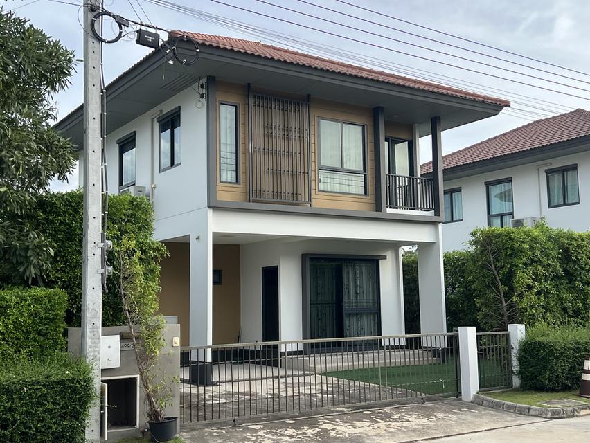 📣 ขายบ้าน 2 ชั้น บ้านเดี่ยว ฮาบิเทีย ออร์บิต หทัยราษฎร์ (รวมค่าโอน) ยกเว้นค่าจดจำนอง (หากมีการกู้เงิน) Habitia Orbit Hathairat เนื้อที่ 50 ตร.ว.  2