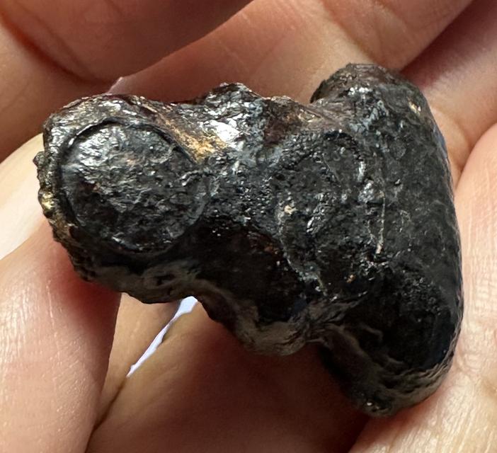 พระปิดตาเนื้อผงคลุกรัก เก่า(ได้มาสภาพเดิมคามภาพ) รูปที่ 6