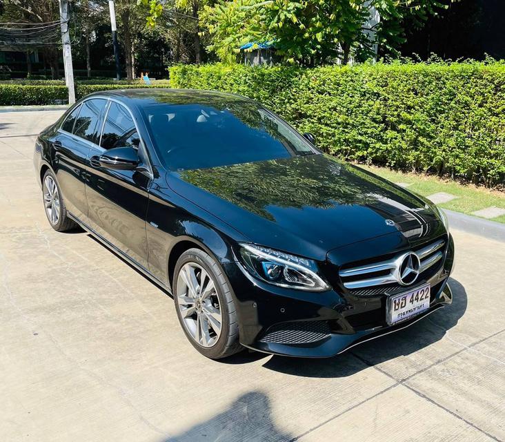 #Benz C350e Avantgarde Plug-in Hybrid สีดำ ปี 2018  5