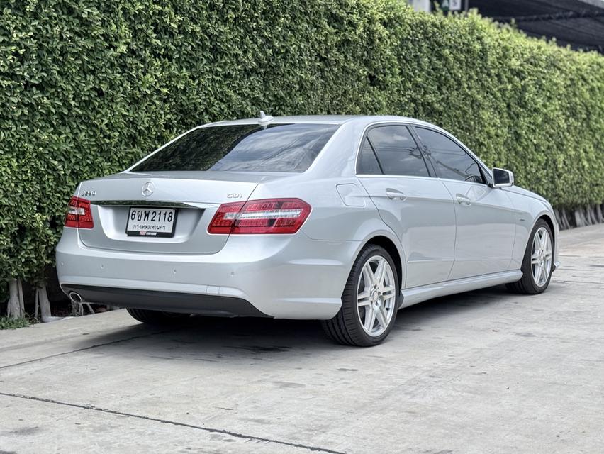 Benz E250 CDI AMG (w212) ปี 2011 รถมือเดียว เครื่องดีเซล Turbo ประหยัด ดูแลง่าย รูปที่ 3