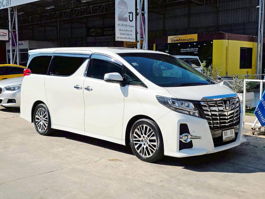 รหัสรถ SEZ12 Toyota Alphard 2.5 SC Package เกียร์ ออโต้ เบนซิน สี ขาว ปี 2017 19
