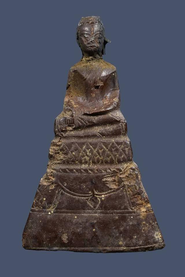 รูป พระบุเงิน สมัยอยุธยา พุทธคุณครบเครื่อง หน้าบูชามากๆ นับวันเริ่มหายาก  พะเก่าๆสมัยอยุธยา อายุ 400-500 ปี  1