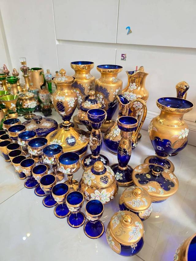 ขายชุดเครื่องแก้วจากต่างประเทศ ชุดที่ 3