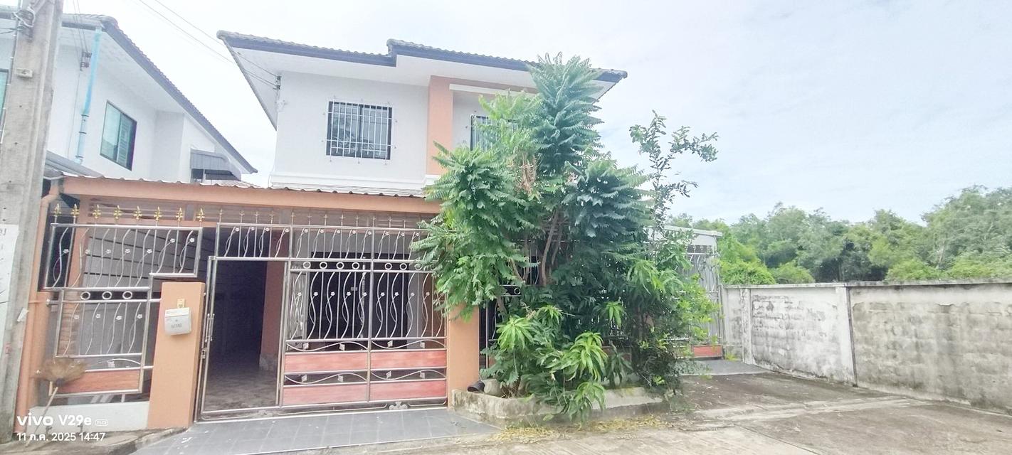 ขายถูกมาก บ้านเดี่ยว 2 ชั้น ซิตี้พลัส สุวินทวงศ์ หลังมุม ติดสวน 2