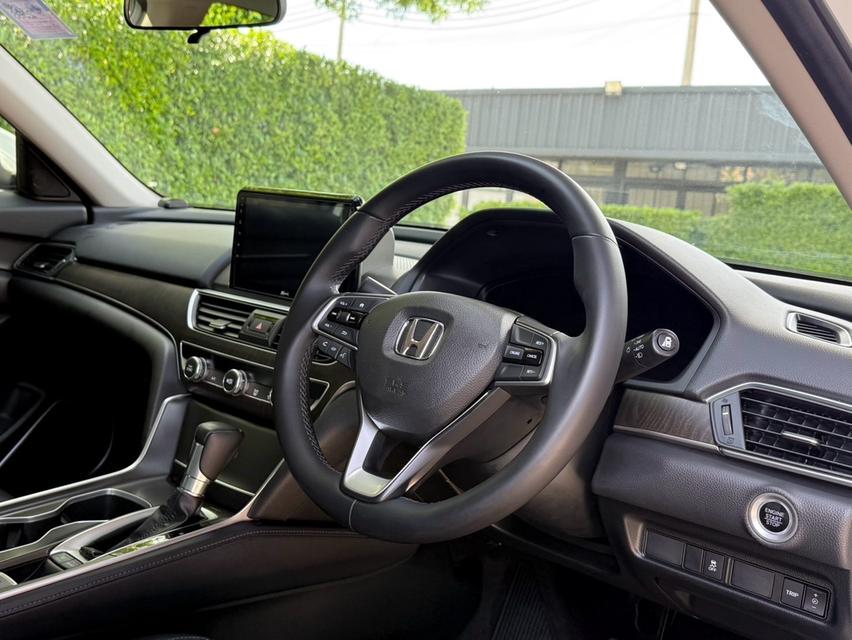 2020 HONDA ACCORD 1.5 EL รถมือเดียวออกป้ายแดง รถวิ่งน้อย เข้าศูนย์ทุกระยะ ไม่เคยมีอุบัติเหตุครับ 11