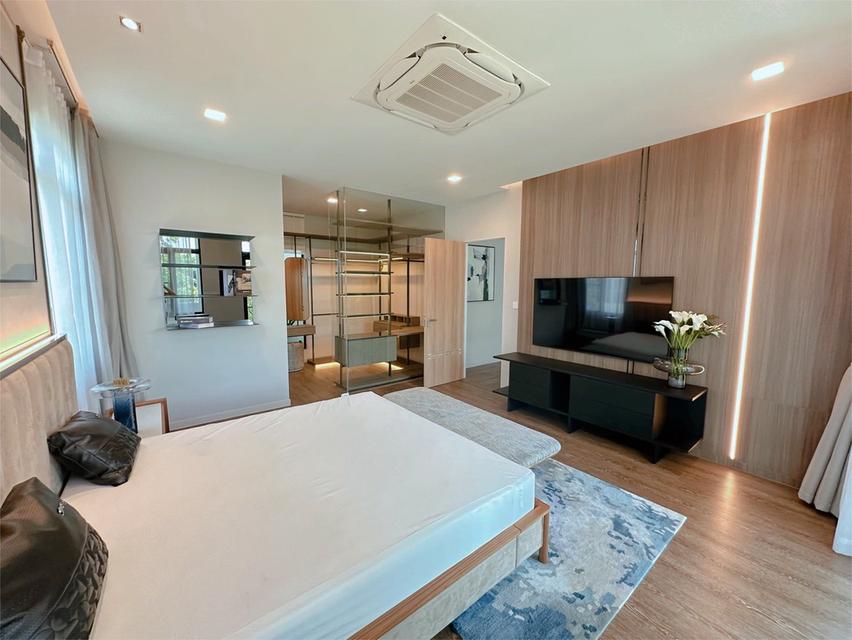 บ้านให้เช่า และ ขาย  หมู่บ้านมัณฑนา กม.15 แบบบ้าน Premier  สิ่งแวดล้อมที่ดี  บ้านทิศเหนือ 8