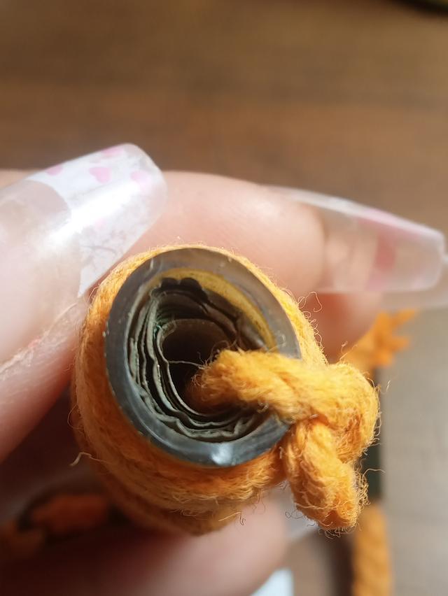 ตะกรุดถักเชือกเก่าเดิมๆ ผ่านพิธีปลุกเสก รูปที่ 5