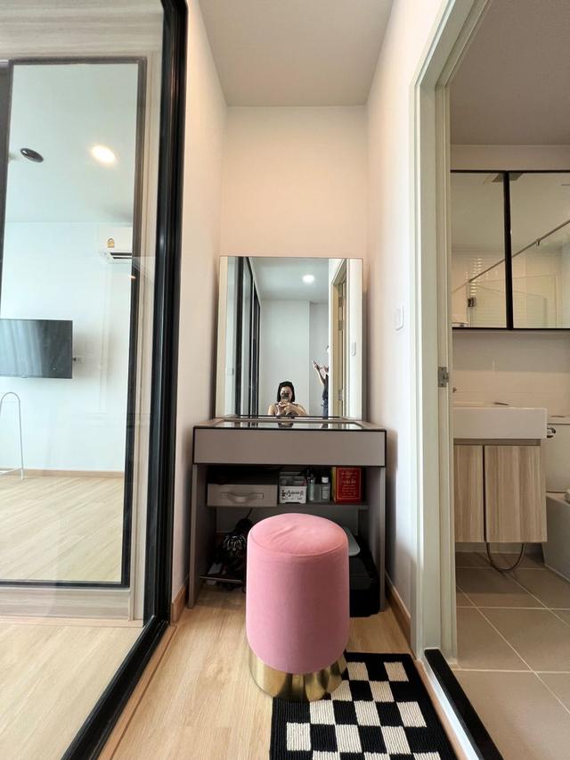 For Sale ด่วนขายคอนโด ชีวาทัย เกษตร-นวมินทร์ ( Chewathai Kaset–Nawamin )เฟอร์ฯ+ เครื่องใช้ไฟฟ้าครบ พร้อมอยู่ เปลี่ยนพื้นใหม่ทั้งห้อง ใกล้รถไฟฟ้า BTS เ 5