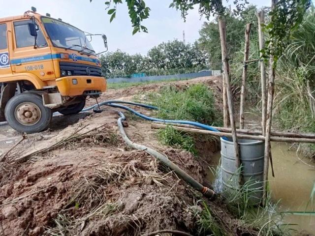 อบต.หนองเสือช้าง 1.7 กม. ให้เช่าที่ดินถมแล้ว 3 ไร่ 47ตร.ว. ใกล้นิคมอุตสาหกรรม WHA 3.1 ชลบุรี 900 ม. หลังติดลำห้วยมีน้ำตล 8