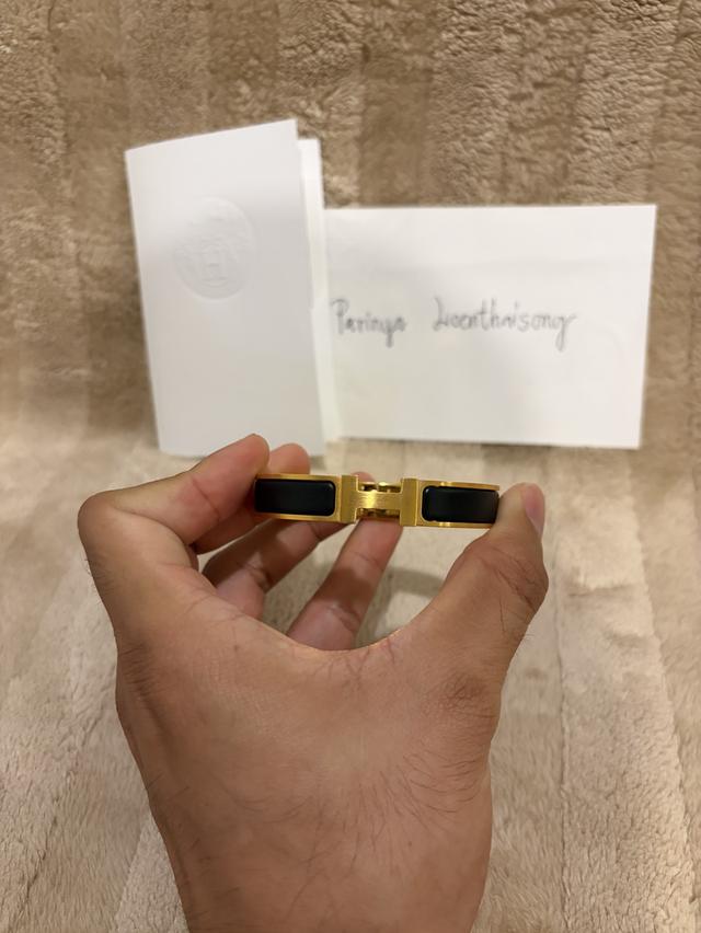 Clic HH bracelet สี Noir Mat (Used Good) T5 3