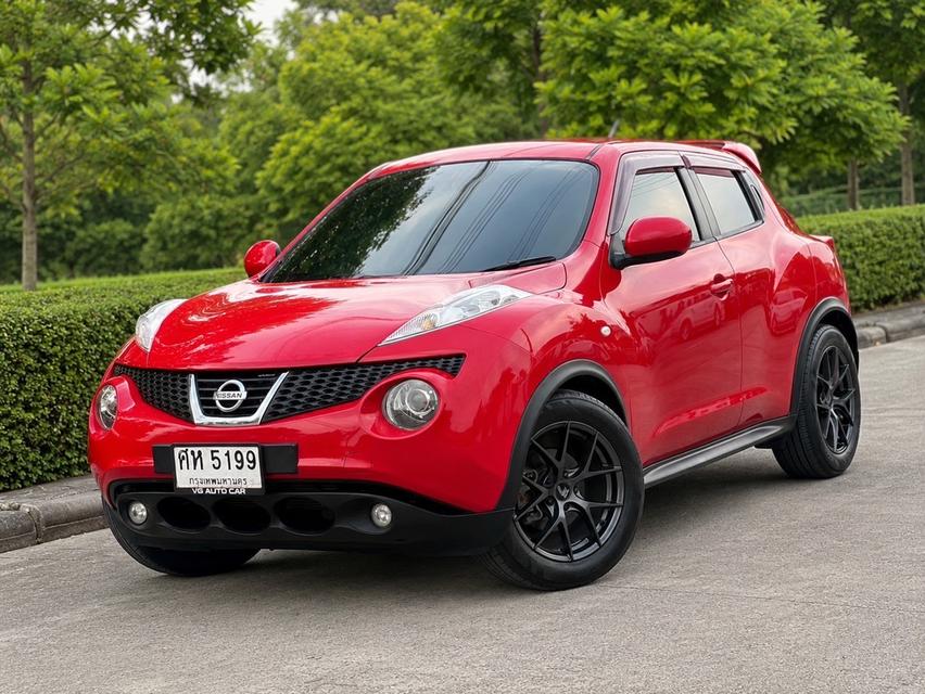 Nissan Juke 1.6V ไมล์ 12x,xxx km.ปี2013 จด2016 สีแดง ออโต้ เบนซิน