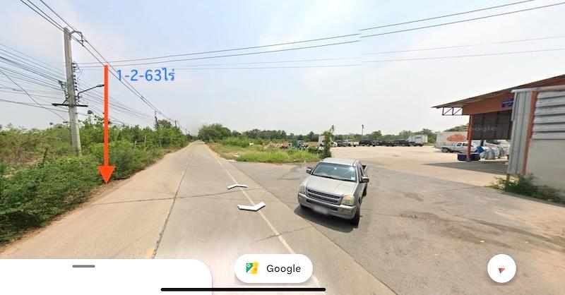 ขายที่ดินใกล้ห้างไทวัสดุบายพาส เนื้อที่ 1-2-63ไร่ใกล้ถนนบายพาส ทล.204 4