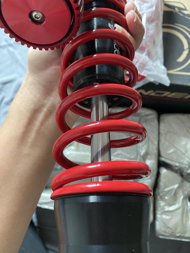 โช๊ค profender x pcx160 สูง365 สีแดงครบกล่อง รูปที่ 15